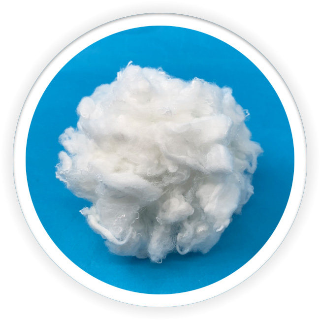 Double resistant fiber (anti-napping and anti-pilling)
